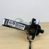 Targetti chrome metal spot light 70's, clamp lamp