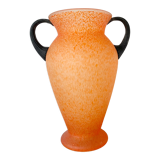 Vintage glass paste vase
