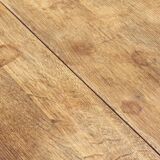 Mid-century brutalist Danish coffee table in oak attributed to Kjærnulf, 1960s