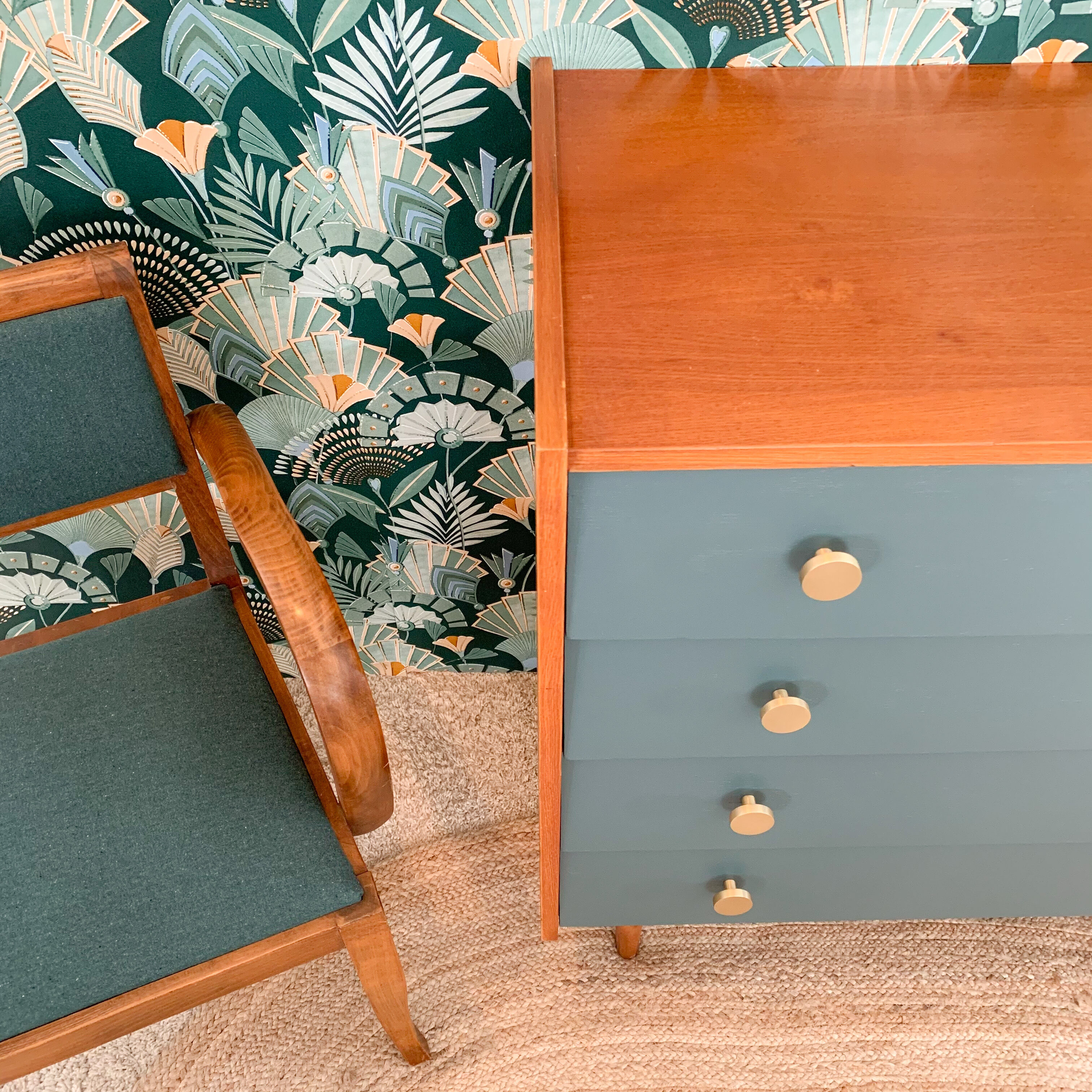 Chest of drawers fuseaux R.D.