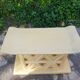 Pair of Africanist art deco stools