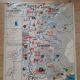Educational map Aquitaine Basin Pyrenees Jura Alpes Rhone Valley