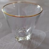 Series of 12 vintage wine glasses