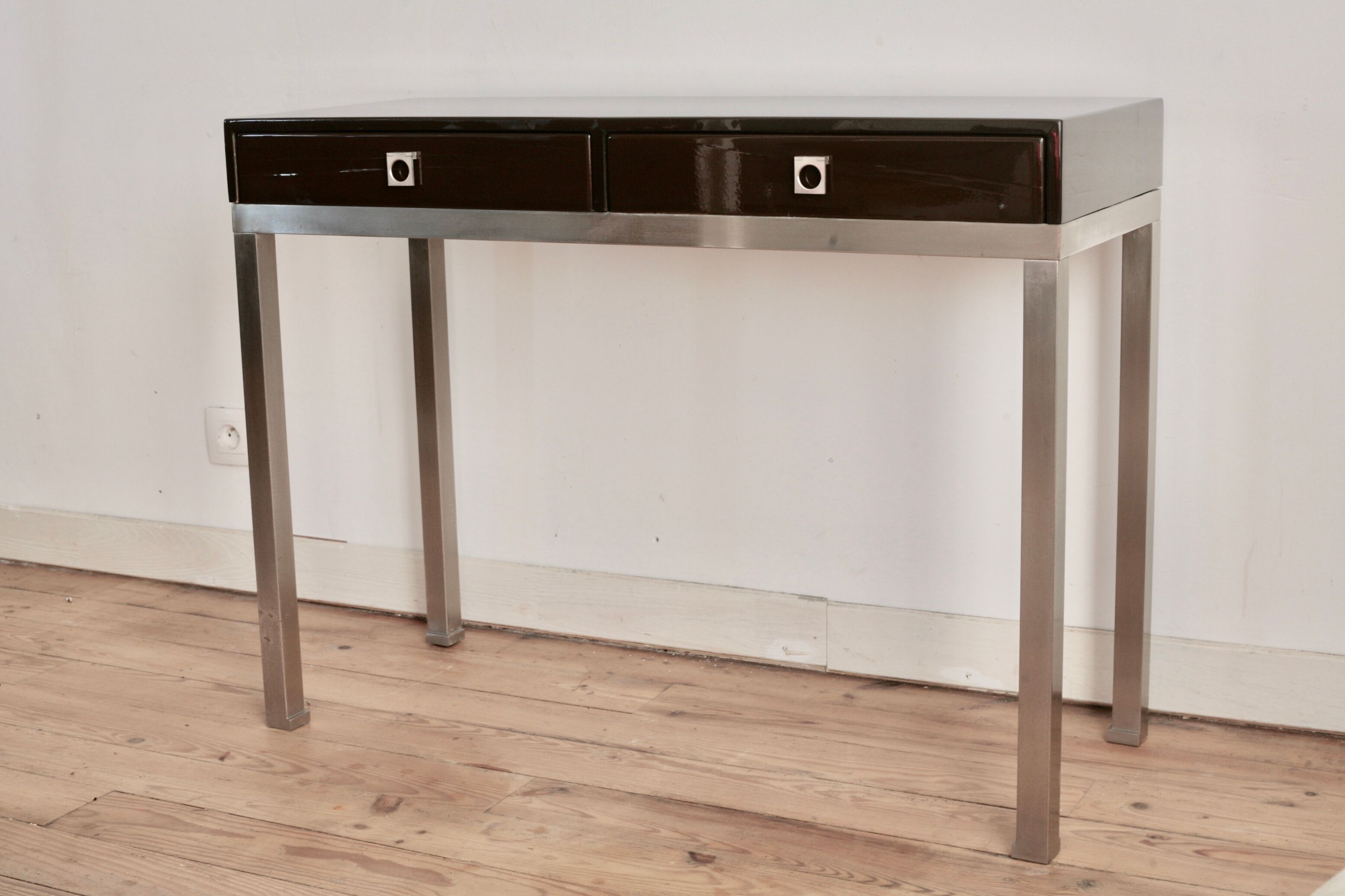 Console by Guy Lefèvre, Maison jansen, circa 1970