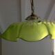 Art deco style glass suspension / 30-40 years