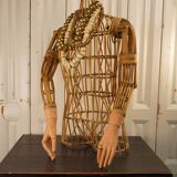 Artisan Rattan Mannequin Bust