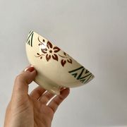 bol en faïence en Terre de Fer début XXème