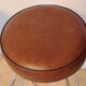 Pair of hockers, bar chairs 70s