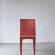 4 Kartell Coral Pink "Miss Global" Chairs by Philippe Starck | 1990s