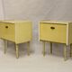 Pair of bedside tables from the middle of the century, 1950s