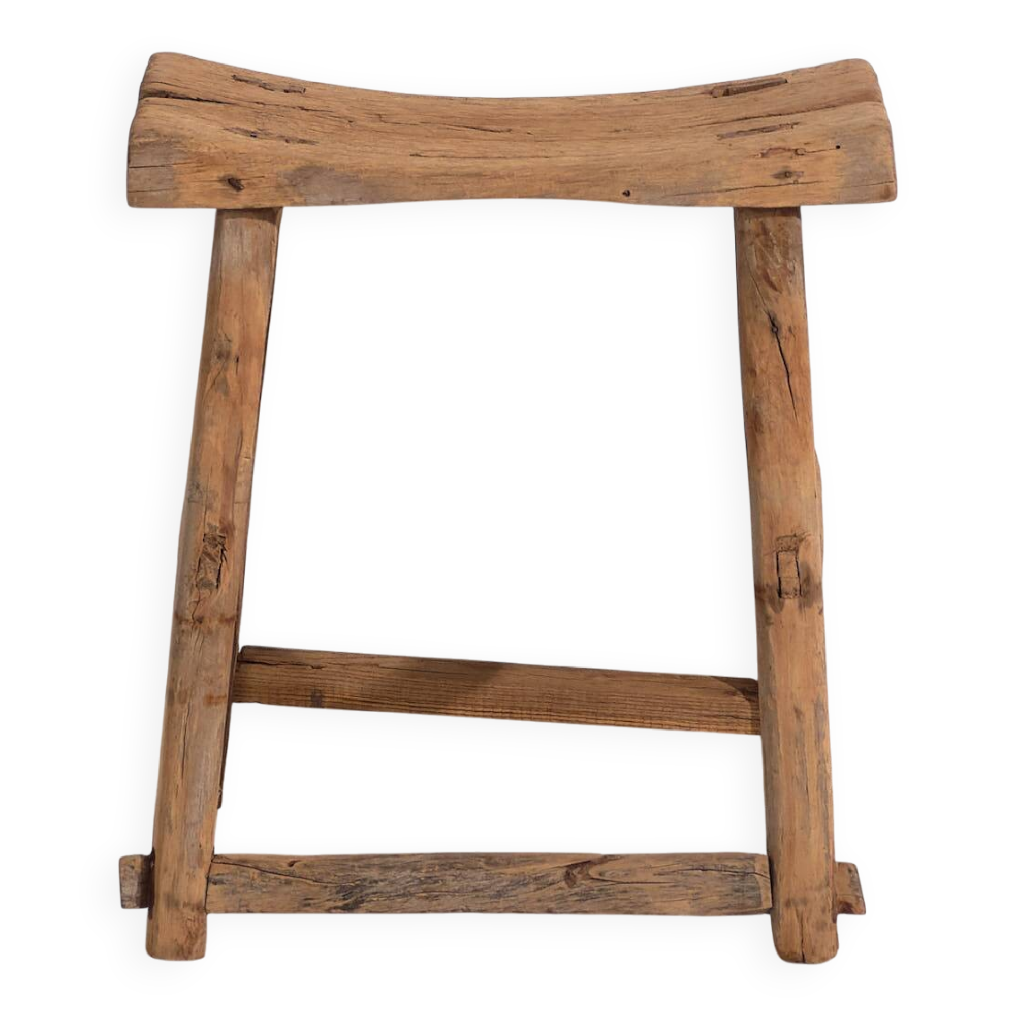 Antique wabi-sabi style stool (c. 1900)