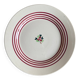 Round flat iron earth Gien dish