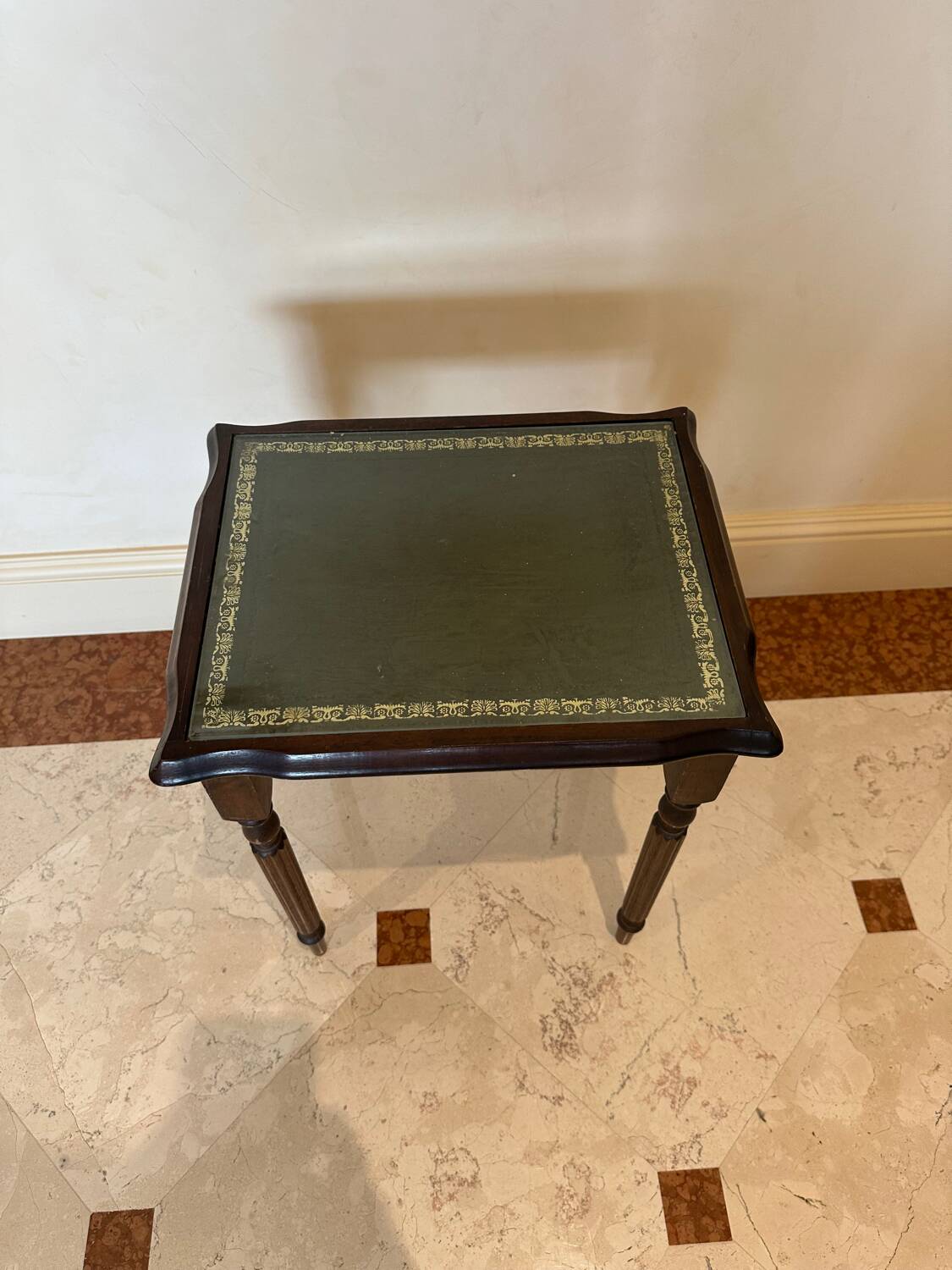 Small vintage wooden side table