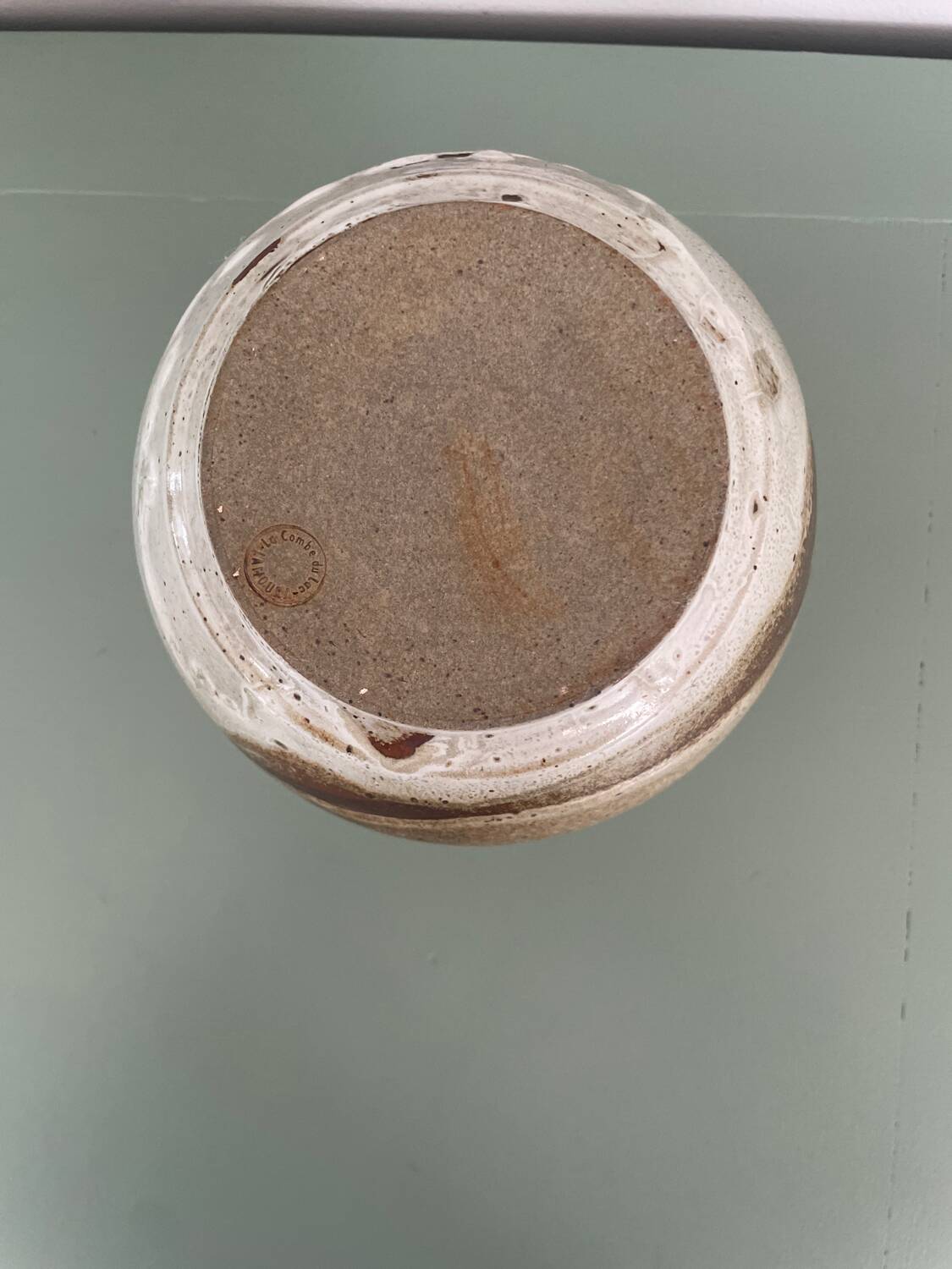 Vase, ceramic from La Combe du Lac, Lamoura