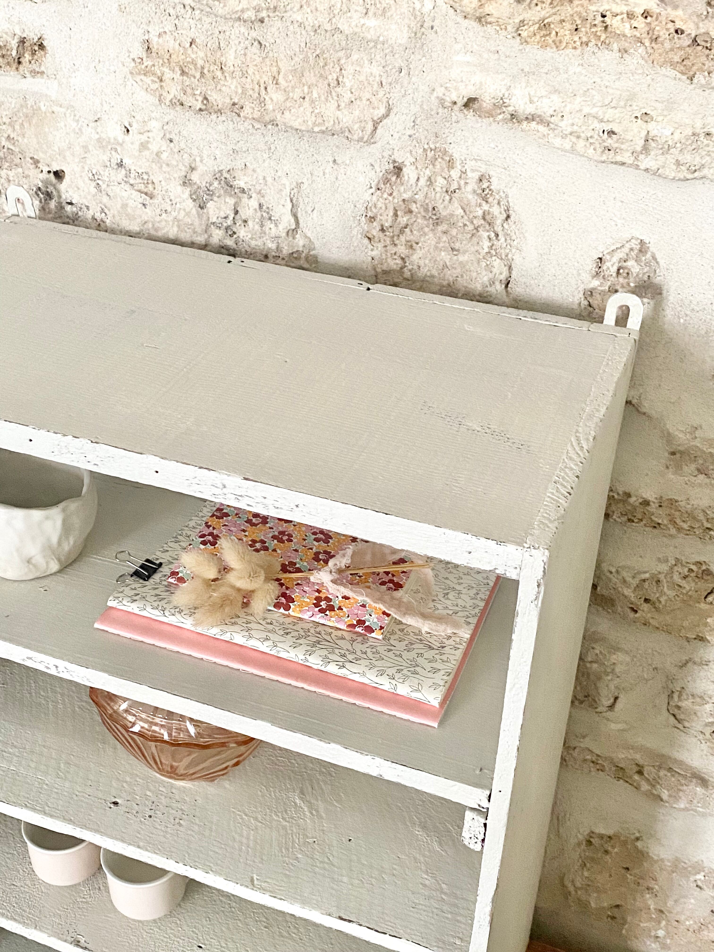 Wooden shelf