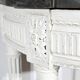 Half-Moon Console in Rechampi Wood, Louis XVI style – Early 19th century