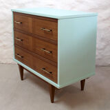 Blue chest of drawers