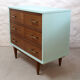 Commode bleue