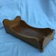 Wooden doll bed