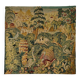 Aubusson tapestry from the Robert Four factory in wool and linen after "The Bestiary"