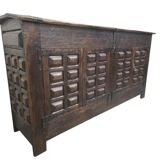 Brutalist vintage Spanish sideboard / sideboard / cabinet