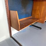 Mid-Century Modern modular wood bookcase from 50s