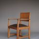 Oak Armchair by Henk Wouda for H. Pander & Zn., 1930s