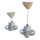 Pair of 70s pendant lights