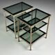 Metal side tables 1960s-70s