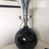 Art Deco lamp in opalin glass, circa 1930