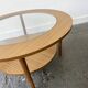 Mid-Century Modern circular coffee table by Schreiber