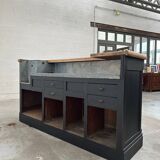 Art Deco oak bar