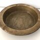 Ashtray old gilded brass