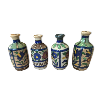 4 Iran earthenware vases