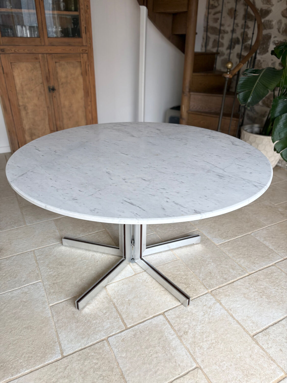 Marble table by Claude Gaillard for Ligne Roset
