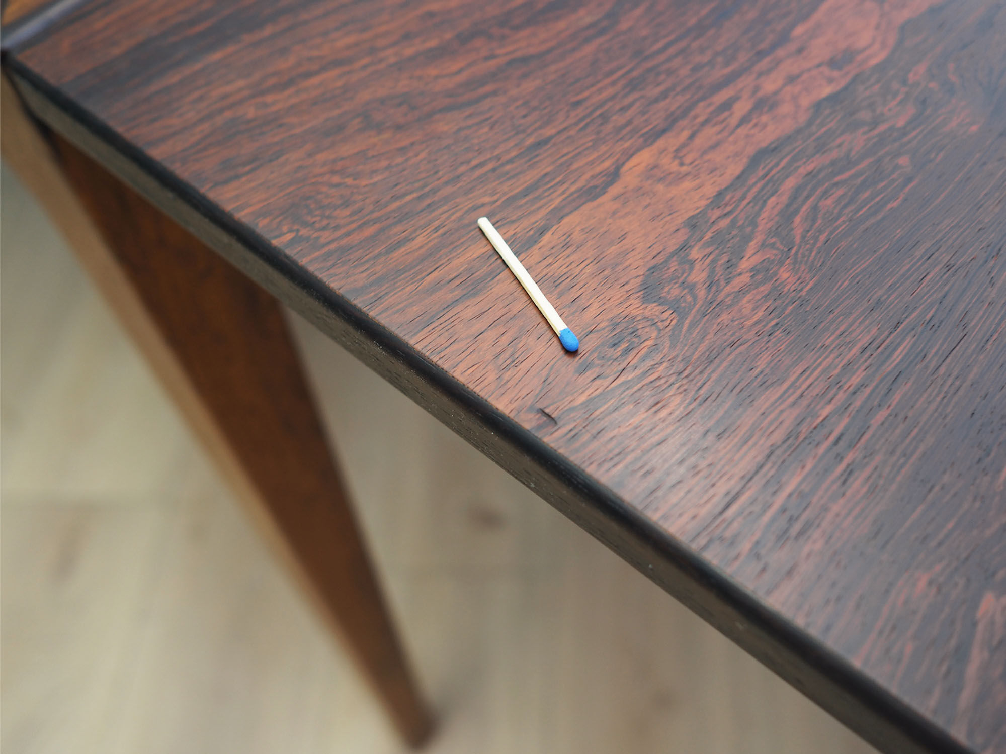 Table en palissandre, design danois, années 1960, designer: Poul Hundevad & Kai Winding, fabricant: Hundevad