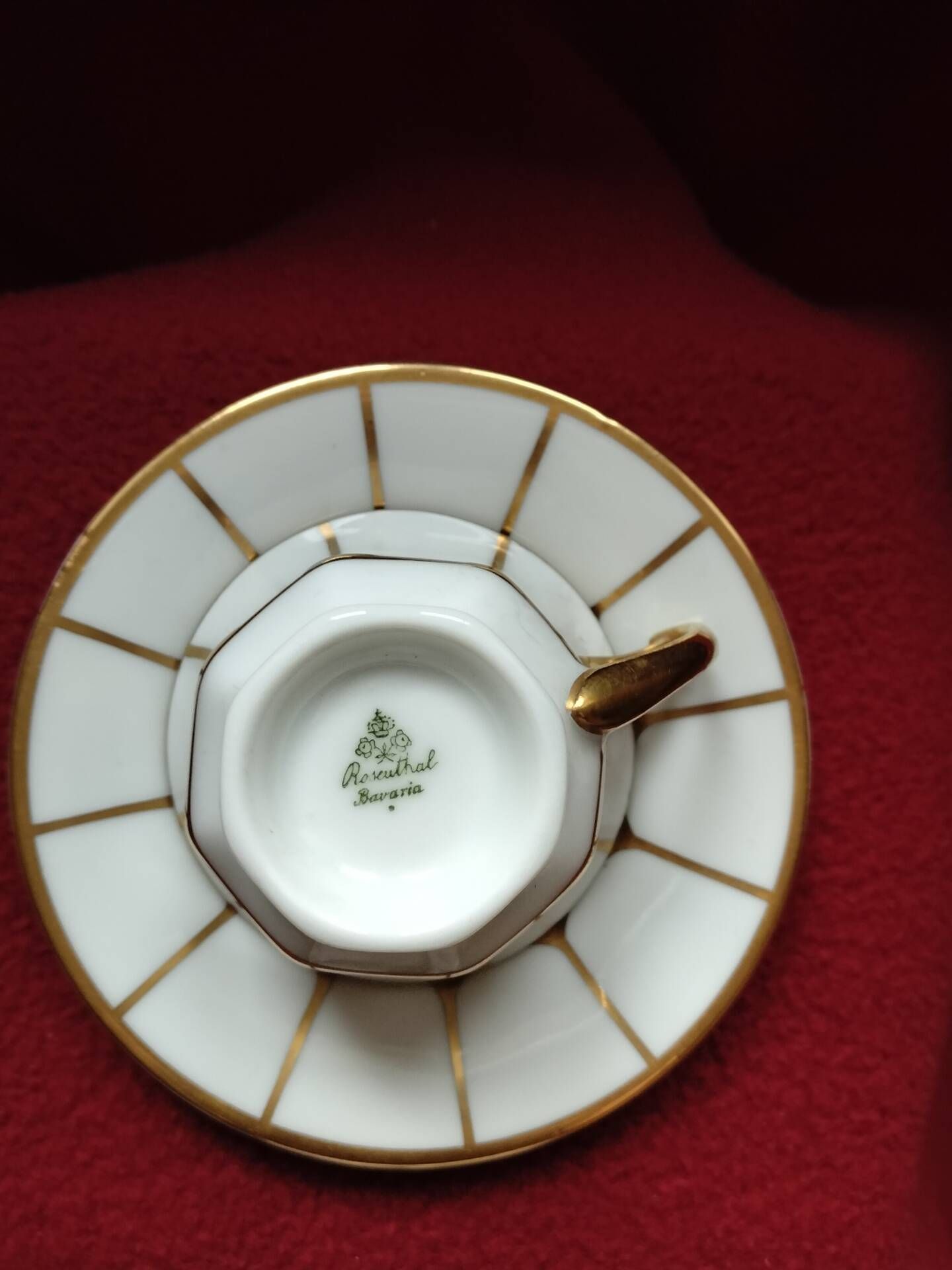Tasse à café et sa soucoupe Rosenthal