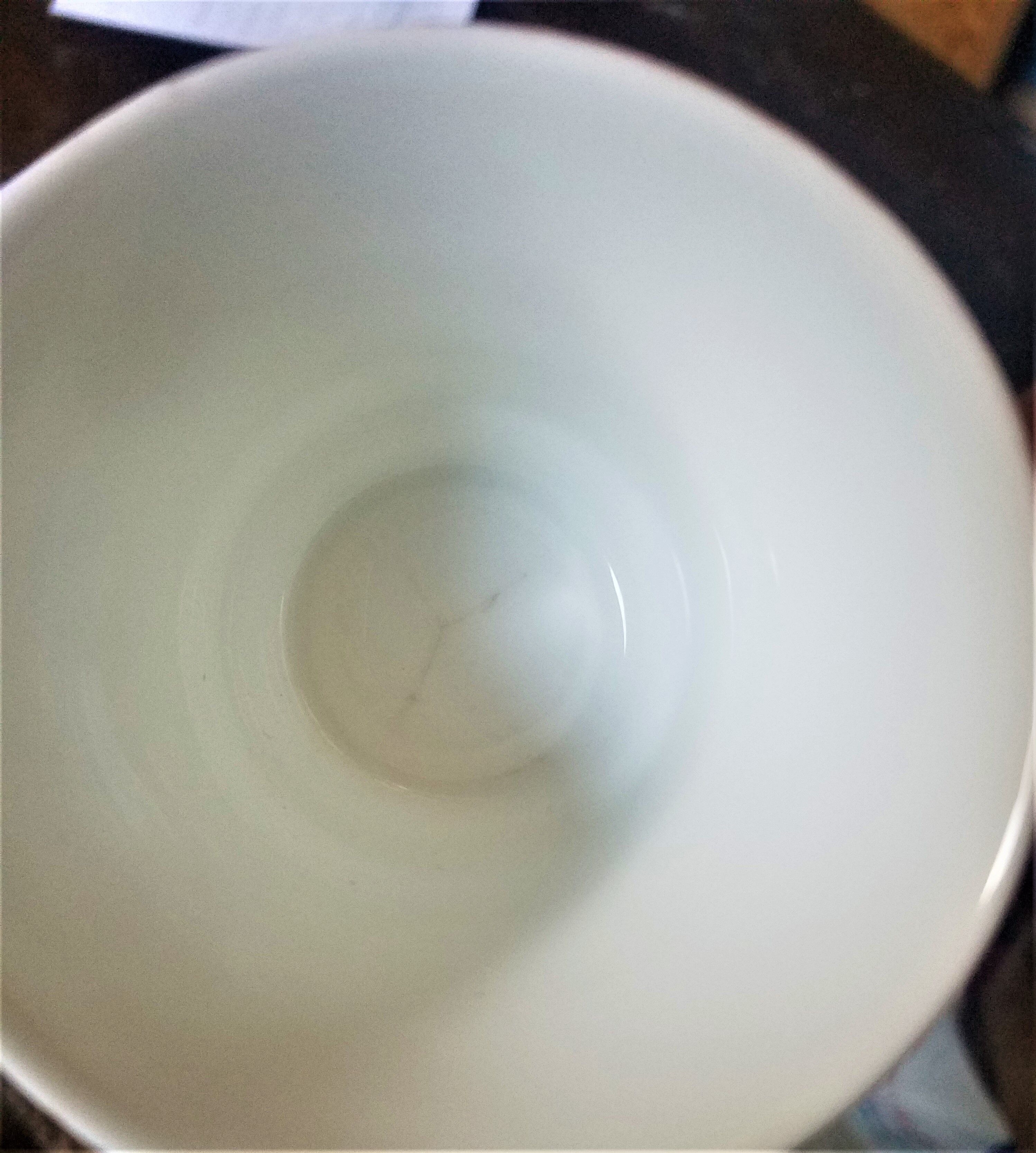 Nineteenth-century porcelain tea service hand-painted signature unknown