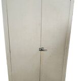 Vintage Parisian Armoire Painted in White