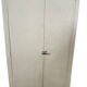Armoire Parisienne Vintage Peinte En Blanc