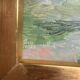 Mid-Century Swedish Oil panel “Sisters” by Gösta Geerd, Vintage & Framed 28×25cm