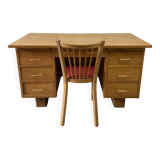Vintage desk set and Baumann chair
