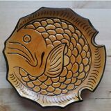 Assiette poisson vallauris