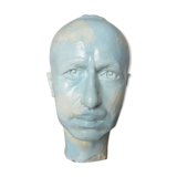 Head, plaster bust "man"