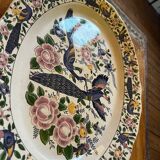 Grand plat oiseaux