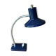 Lampe articulée de bureau en métal bleu, 1970
