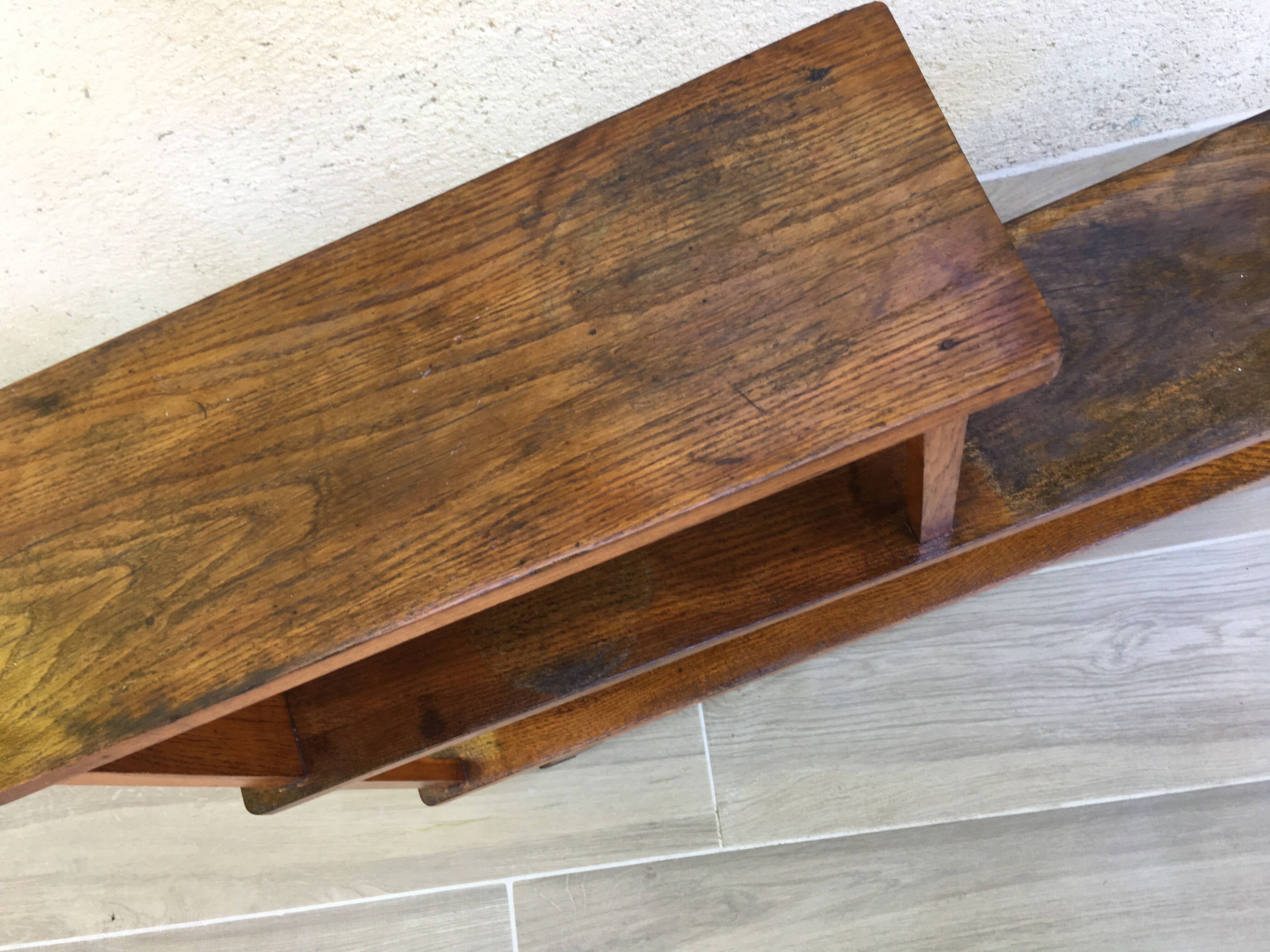 Etagere geometric oak annees 50