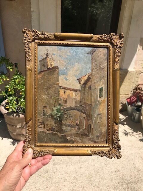 Painting by Fortuné Viguier