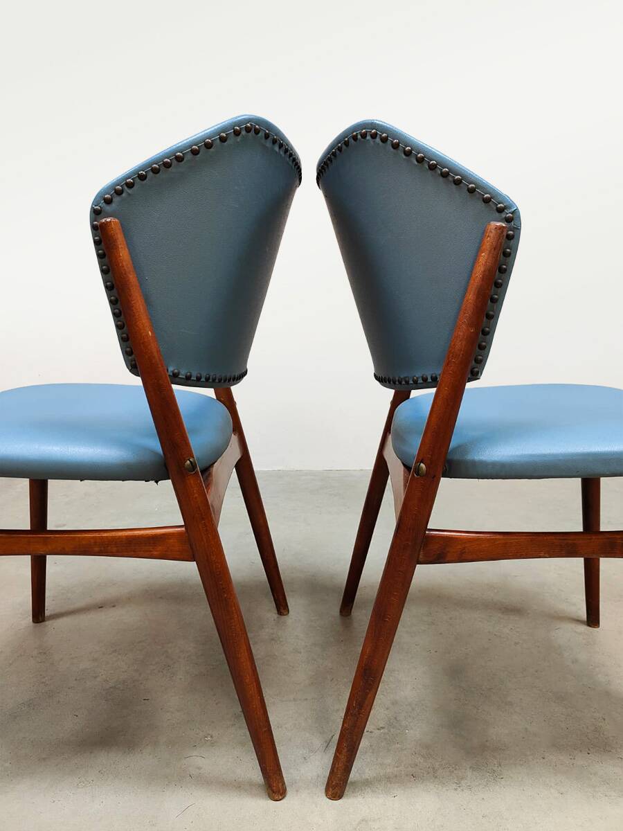Chaises de salle à manger vintage des années 60