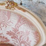 Two Louis XV style convertible armchairs